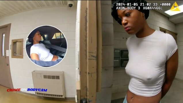 Woman-Has-an-Obnoxious-Attitude-After-She-Refuses-to-Listen-to-Cops-Orders