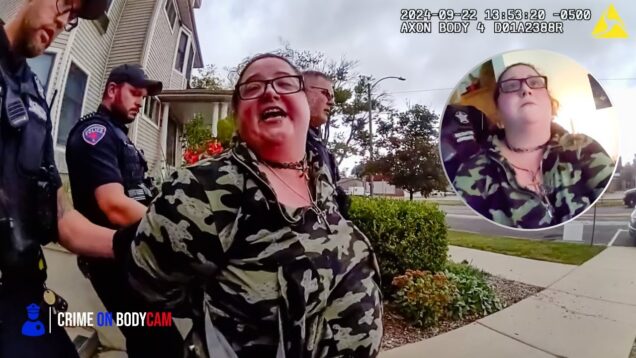 Extremely-Entitled-Neighbor-Completely-Loses-It-During-Arrest
