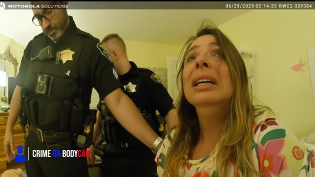 Disturbed-Woman-Loses-It-After-Police-Drag-Her-Out-of-Home