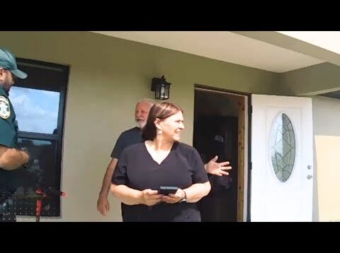 Creepy Neighbor Broke In To Save Her Kid, But It Became Her Nightmare